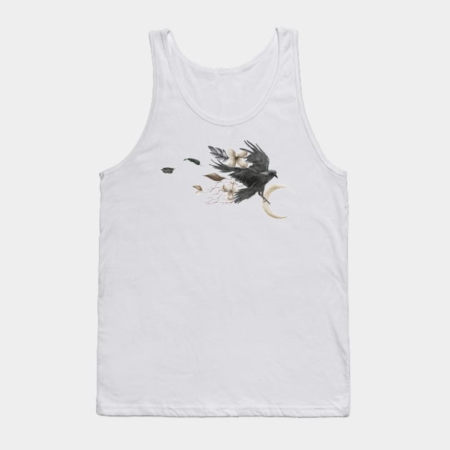 The stolen Moon Tank Top by NJORDUR